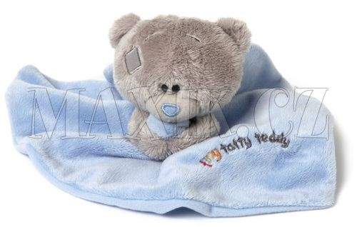 Me to you Tiny Tatty Teddy Modrá dečka s medvídkem