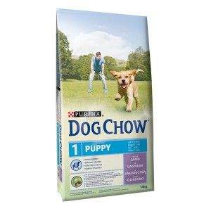 Purina Dog Chow Puppy jehněčí a rýže 14 kg