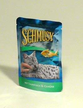 Finnern Schmusy Cat kapsa Fish tuňák v želé 100 g