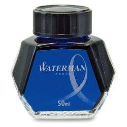 Waterman Lahvičkový inkoust tmavě modrý 50 ml