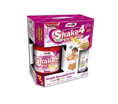 Amix Shake 4 Fit & Slim 1 kg + Carniline 480 ml