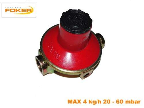 Foker Regulátor tlaku plynu 20-60 mbar 4 kg/h