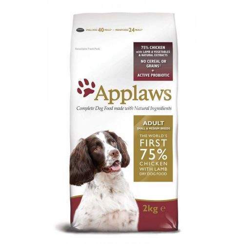 Applaws Dog Adult Small & Medium Breed Chicken & Lamb 2 kg