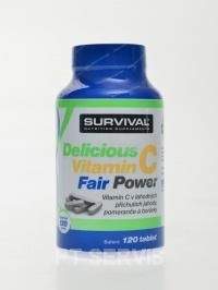 Survival Delicious vitamin C fair power 120 tablet