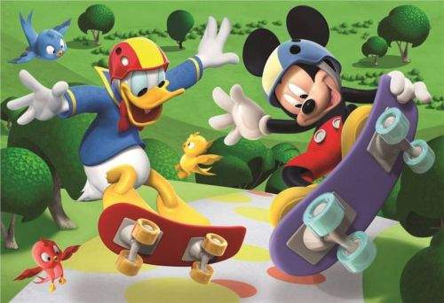 Mickeyho klubík - puzzle 24 dílků