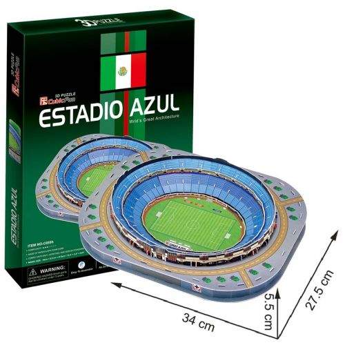 CubicFun 3D Stadion Azul 92 dílků
