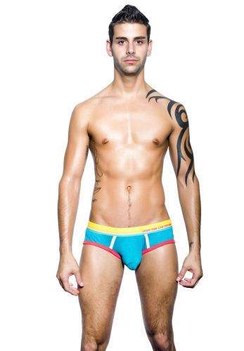 Andrew Christian Color Vibe Sports Brief Teal