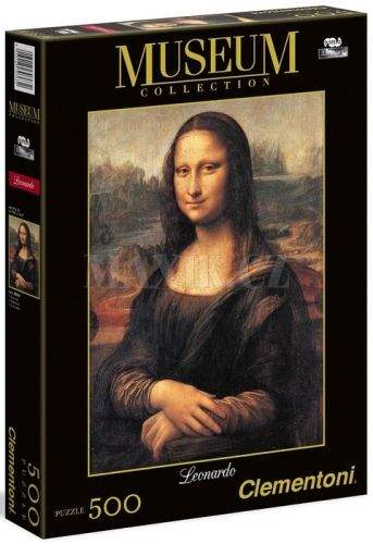 Clementoni Museum Mona Lisa 500 dílků