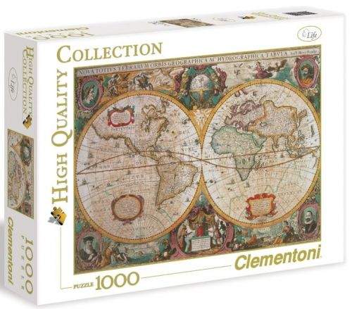 Clementoni Mapa 1000 dílků