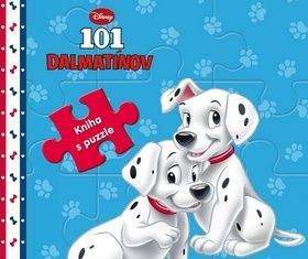 101 dalmatínov kniha s puzzle