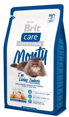 Brit Care Cat Monty I´m Living Indoor 7 kg