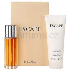 Calvin Klein Escape dárková sada III. parfémová voda 100 ml + tělové mléko 200 ml