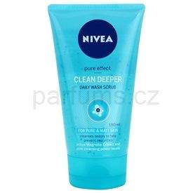 Nivea Visage Pure Effect hloubkově čisticí gel (Clean Deeper) 150 ml