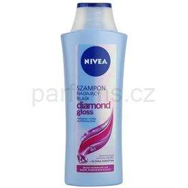 Nivea Diamond Gloss šampon pro unavené vlasy bez lesku (Shampoo) 400 ml