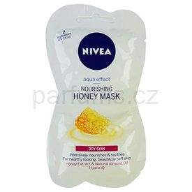 Nivea Aqua Effect výživná medová maska (Nourishing Honey Mask) 2x7,5 ml