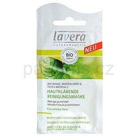 Lavera Faces Bio Mint hloubkově čisticí maska pro mastnou pleť (Purifying Cleansing Mask) 10 ml