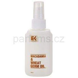 Brazil Keratin Macadamia & Wheat Germ Oil olej na vlasy i tělo (Regenerating Oil for Hair and Body) 100 ml