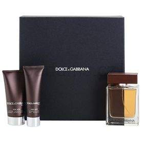 Dolce & Gabbana The One for Men dárková sada VI. toaletní voda 100 ml + sprchový gel 50 ml + balzám po holení 75 ml