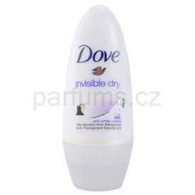 Dove Invisible Dry kuličkový antiperspirant proti bílým skvrnám 48h (Anti-perspirant Deodorant) 50 ml