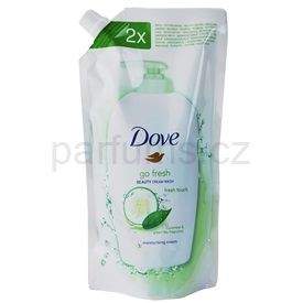 Dove Go Fresh Fresh Touch tekuté mýdlo náhradní náplň okurek a zelený čaj (Beauty Cream Wash) 500 ml