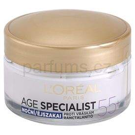 L'Oréal Paris Age Specialist 55+ noční krém proti vráskám (Recovering Care) 50 ml