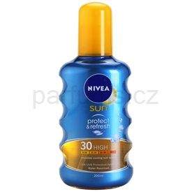 Nivea Sun Protect & Refresh sprej na opalování SPF 30 (Invisible Cooling Sun Spray) 200 ml