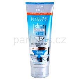 Eveline Cosmetics Slim Extreme zeštihlujicí a zpevňujicí sérum proti celulitidě s kyselinou hyaluronovou (Diamond Slimming Serum With Cooling Effect) 250 ml