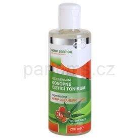 Topvet Hemp Seed Oil regenerační konopné čisticí tonikum 3% (Regenerating Hemp Cleansing Tonic) 200 ml
