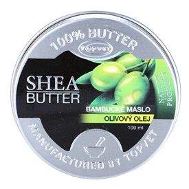 Topvet Shea Butter bambucké máslo olivový olej (Shea Butter) 100 ml