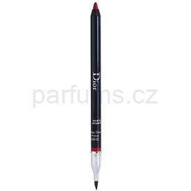 Dior Contour tužka na rty s ořezávátkem odstín 775 Holiday Red (Lipliner Pencil with Brush and Sharpener) 1,2 g
