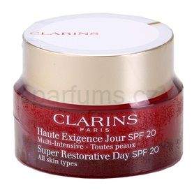 Clarins Multi - Intensive denní liftingový vypínací krém SPF 20 SPF 20 (Super Restorative Illuminating Lifting Replenishing Day Cream) 50 ml