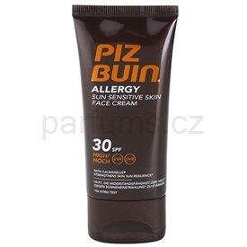 Piz Buin Allergy opalovací krém na obličej pro citlivou pokožku SPF 30 (Sun Sensitive Skin Face Cream) 50 ml