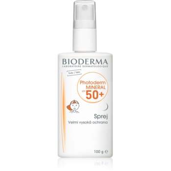Bioderma Photoderm Mineral ochranný fluid ve spreji SPF 50+ (Face/Body) 100 ml