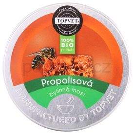 Topvet Supplements propolisová bylinná mast (100% Bio Product) 50 ml