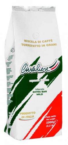 Caffé Cavaliere Káva v zrnech EXTRA BAR MILD 1 kg