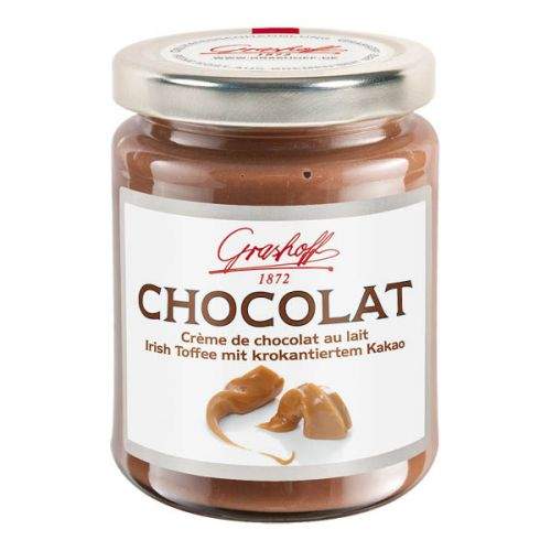 Grashoff Mléčný čokoládový krém s kakaovými křupinkami a vůní karamelu 250 g