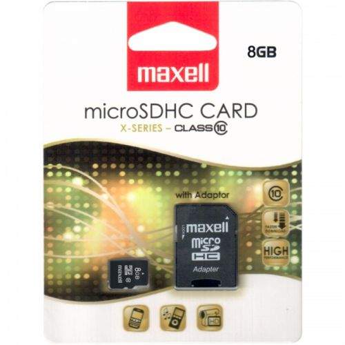 Maxell Micro SDHC CL10 8 GB