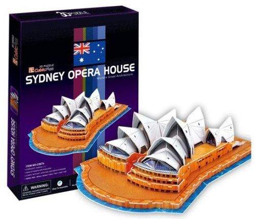 Puzzle 3D Opera v Sydney - 58 dílků