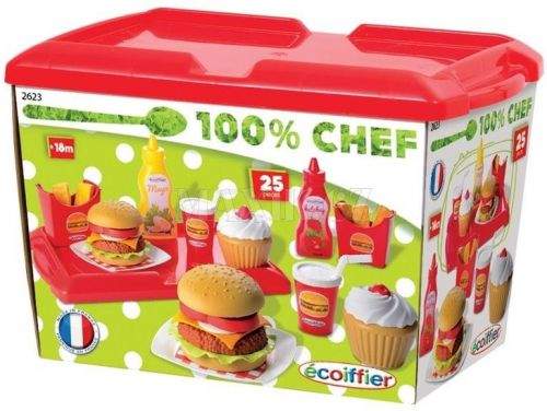 Ecoiffier Hamburger set