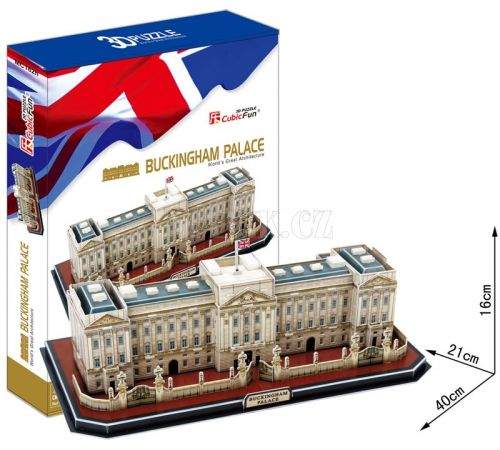 Puzzle 3D Palác Buckingham - 72 dílků