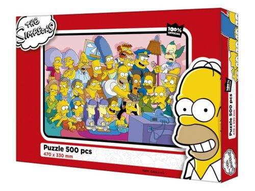 Efko The Simpsons 500 dílků