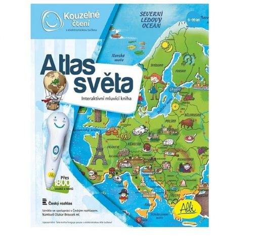 Otakar Brousek st.: ALBI Kouzelné čtení Kniha Atlas světa