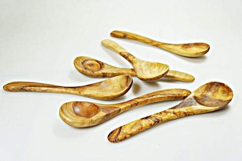 ELIXIR Crete Čajová lžička z olivového dřeva 13 cm