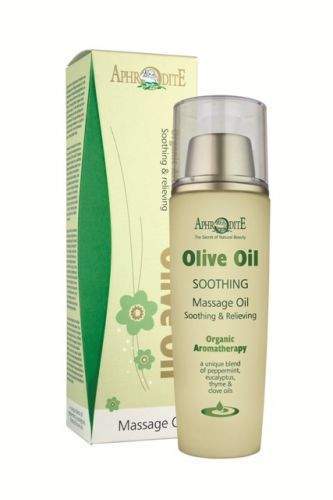 Aphrodite Skin Care Zklidňující olivový masážní olej 100 ml