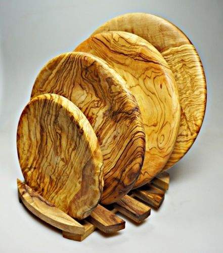 ELIXIR Crete Talíř z olivového dřeva 20 cm