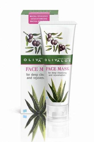 OlivAloe Obličejová olivová maska pro hloubkové čištění a omlazení 70 ml