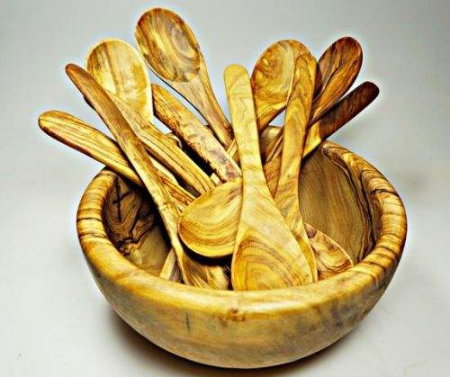 ELIXIR Crete Lžíce na polévku z olivového dřeva 20 cm