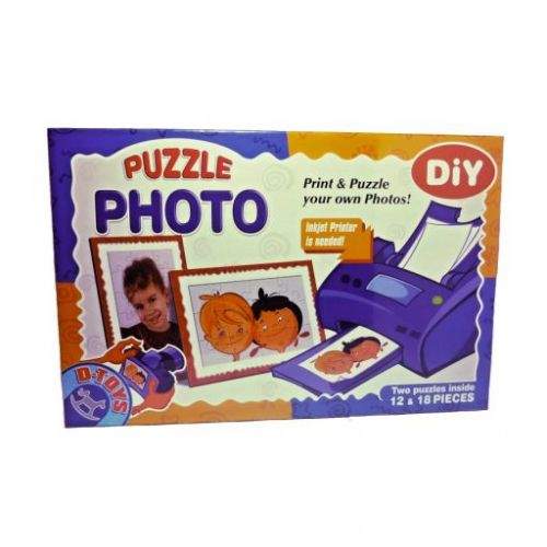 D-TOYS Foto puzzle 2 in 1