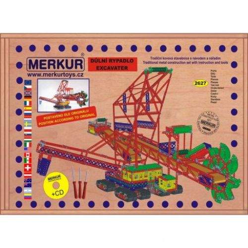Merkur Důlní rypadlo 2627 dílků