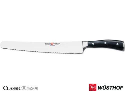Wüsthof CLASSIC IKON Nůž krájecí vroubkovaný 26 cm